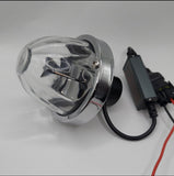 2 PCS SUPER BRIGHT 4 COLOR STAR PATTERN CLEAR GLASS WATERMELON LED KIT WITH STROBE AND BREATHE FUNCTION