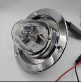 2 PCS SUPER BRIGHT 4 COLOR STAR PATTERN CLEAR GLASS WATERMELON LED KIT WITH STROBE AND BREATHE FUNCTION