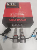 ( PAIR ) AFTERMARKET KENWORTH T680 HEADLIGHT WITH LED HALO + ND10 H7 LED LOW BEAM BULBS+ ND10 H1 LED HI BEAM BULBS PLUS FREE SHIPPING