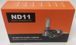 LOW BEAM PROJECTOR H11 LED + HIGH BEAM REFLECTOR HB3/9005 COMBO PACK HEADLIGHT BULBS